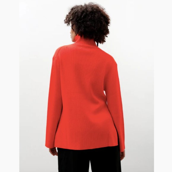 Studio Nicholson Ettore Knit Sweater in Japan Red - Picture 5 of 14